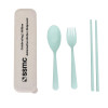 Eco Utensil Sets Mint Green